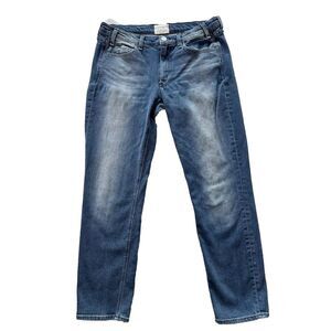 McGuire Jeans‎ Womens 28 Blue Stretch Straight Mrs Robinson Starry Night Casual